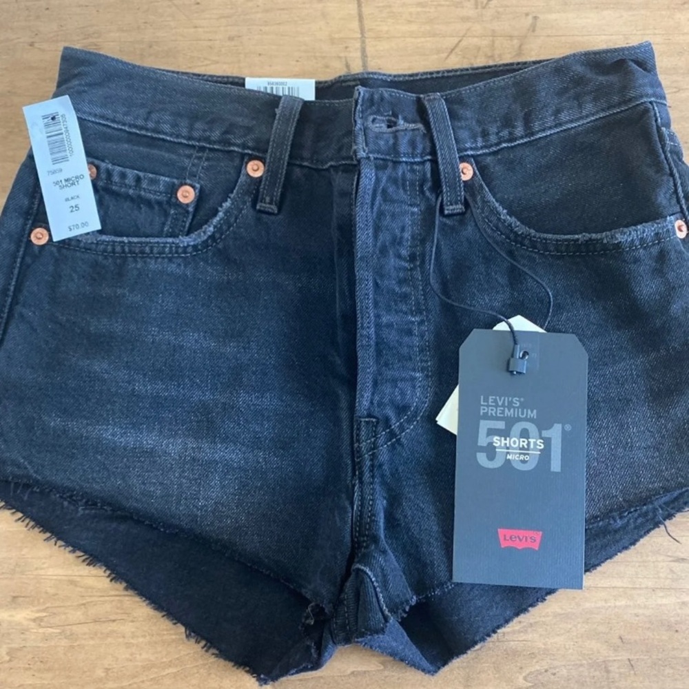 Levi’s Micro 501 Shorts Size 25